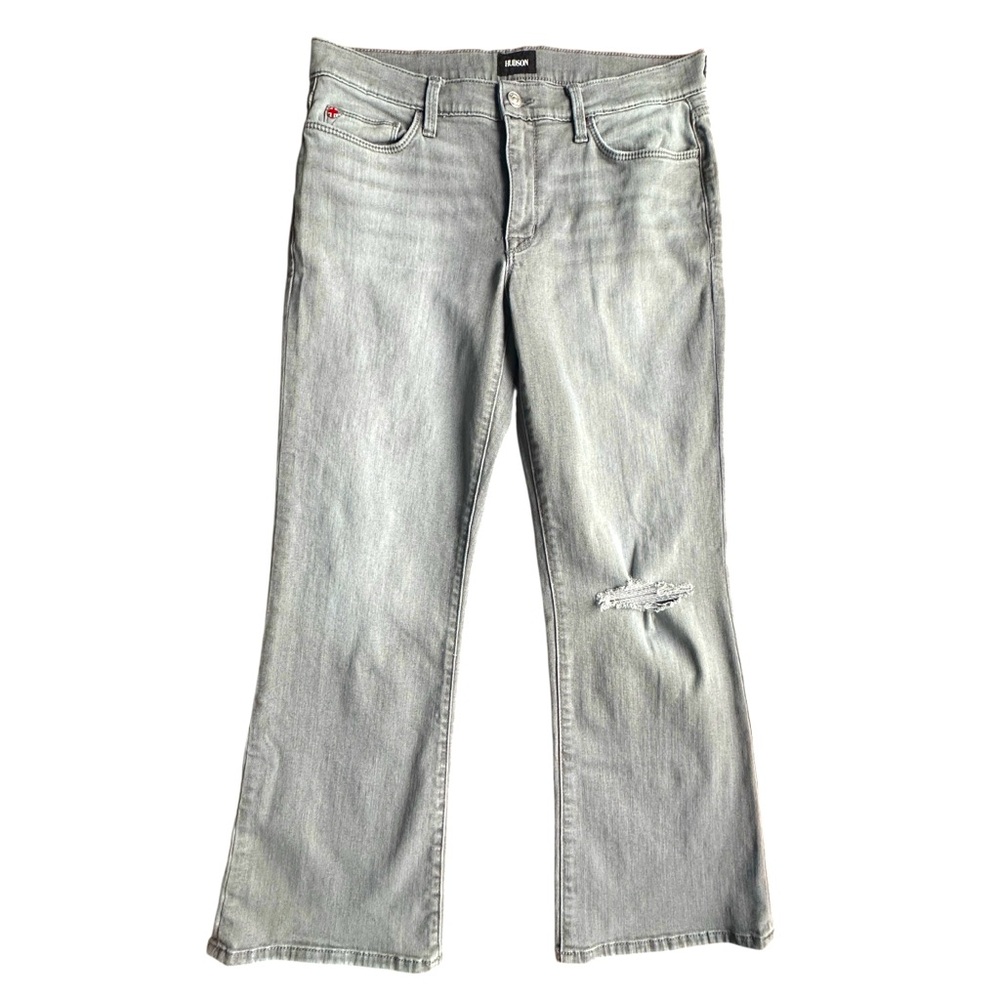 Hudson Jeans Women's Light Gray Bootcut Jeans